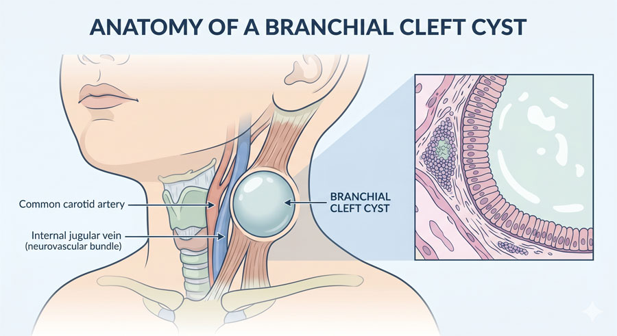 Understanding Branchial Cleft Cysts: A Clinical Spotlight